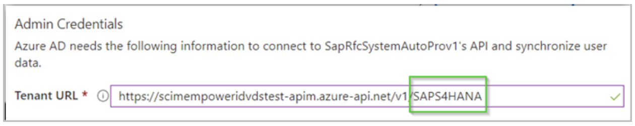 SCIM URL Routing